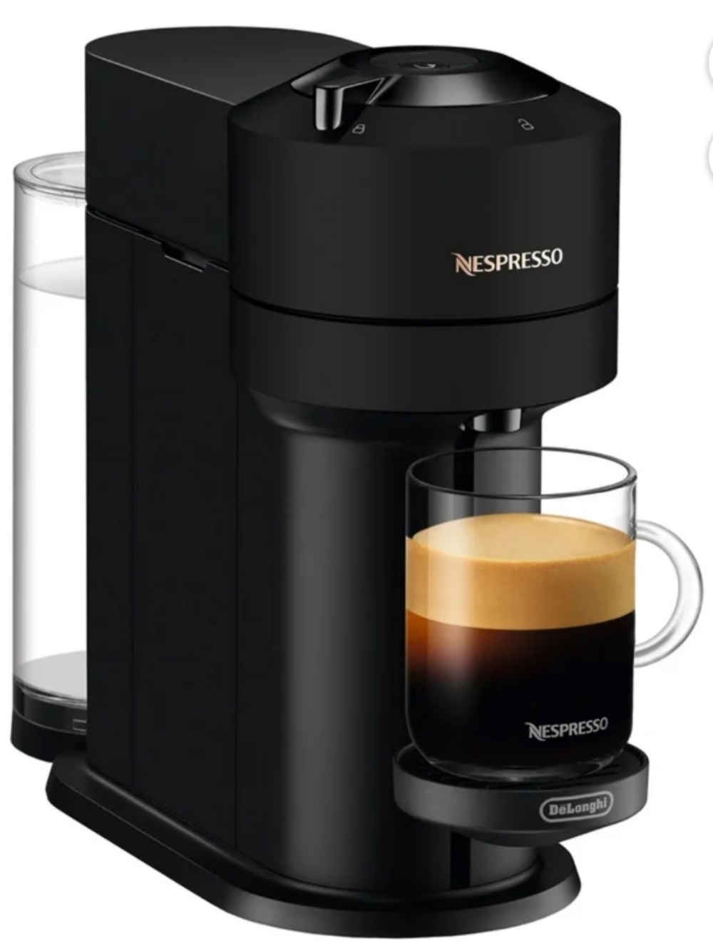 Nespresso by De'Longhi Vertuo Next Premium Coffee & Espresso Maker, Black Matte
